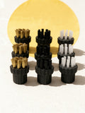 Kit de neuf brosses de rechange Vapora : laiton, nylon dur et nylon souple